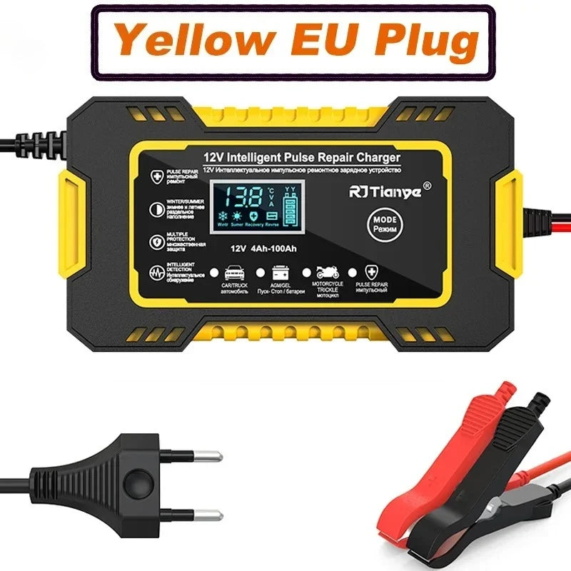 Pulse Repair Smart Car Battery Charger