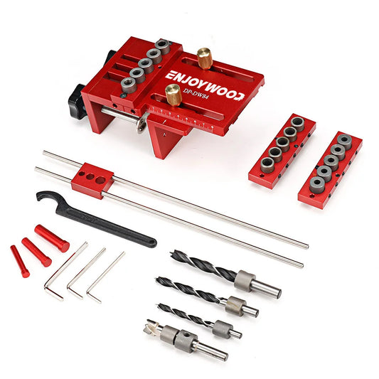 3 in 1 Adjustable Pocket Hole Jig Drilling Guide