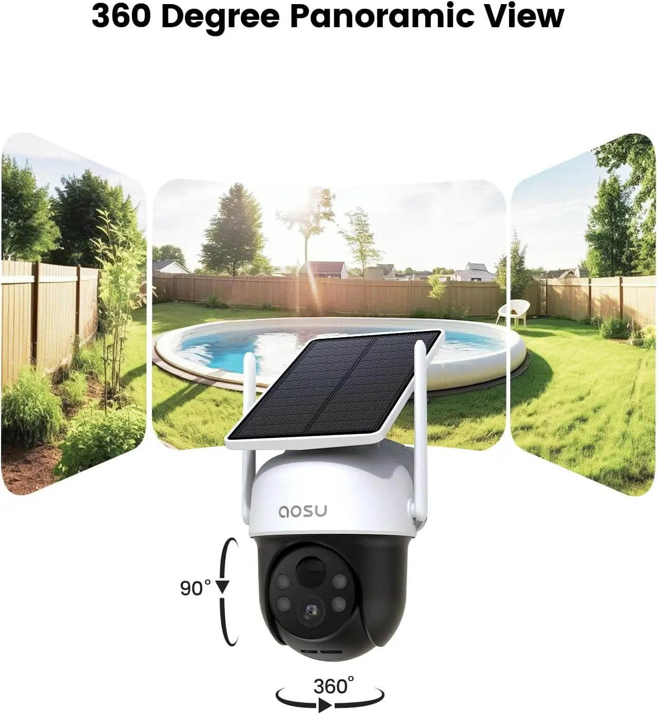 Solar Camera Outdoor Wireless