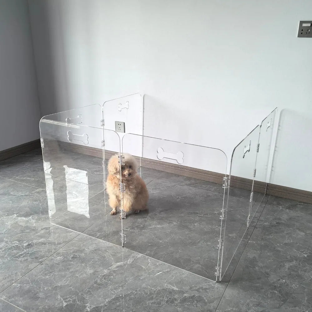 Acrylic Dog Playpen