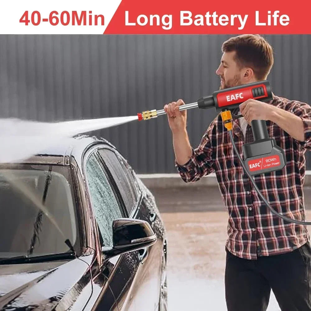 Cordless  High Pressure Washing Gun
