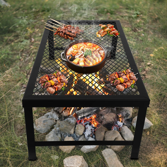 Portable Foldable Campfire Grill