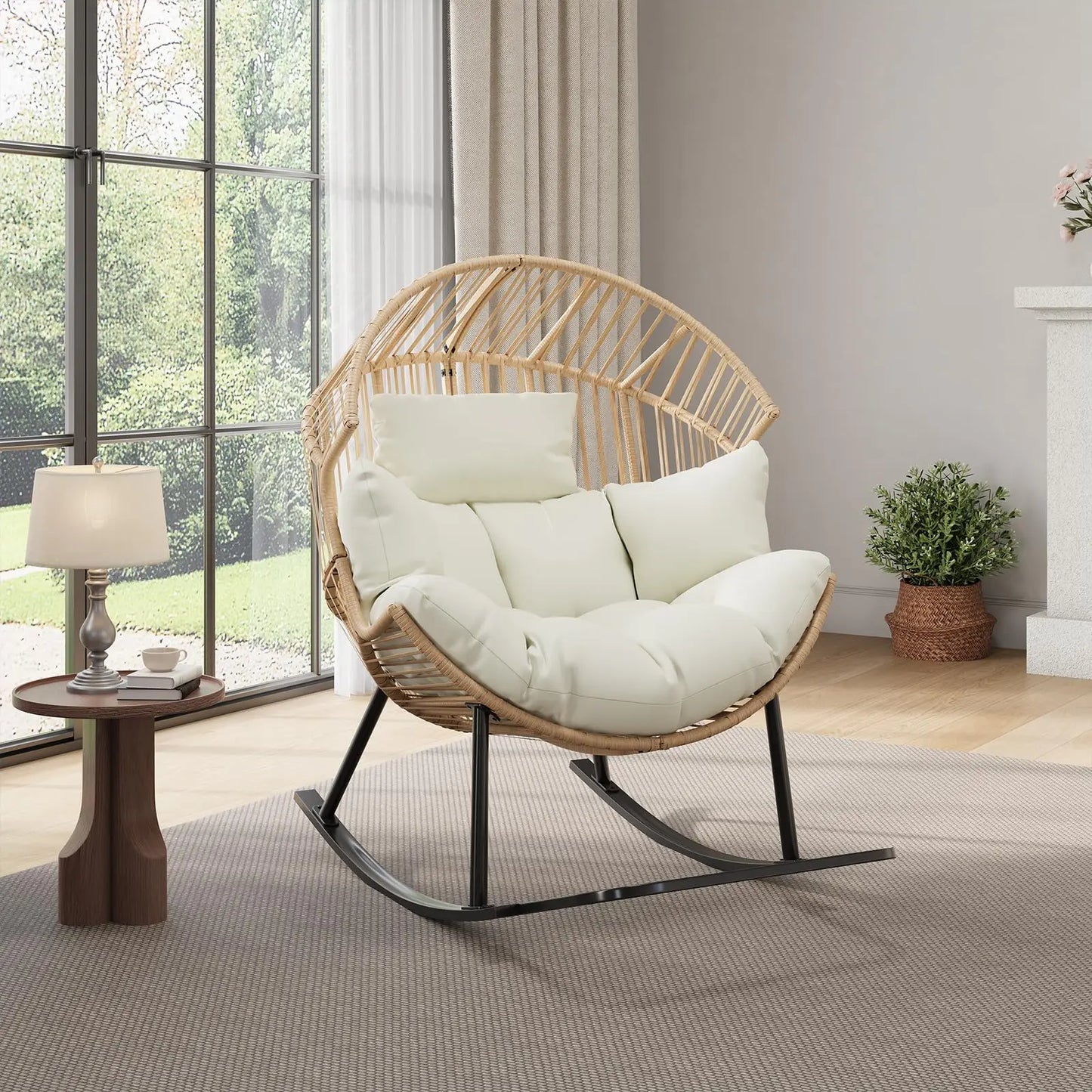 Papasan Rocking Chair