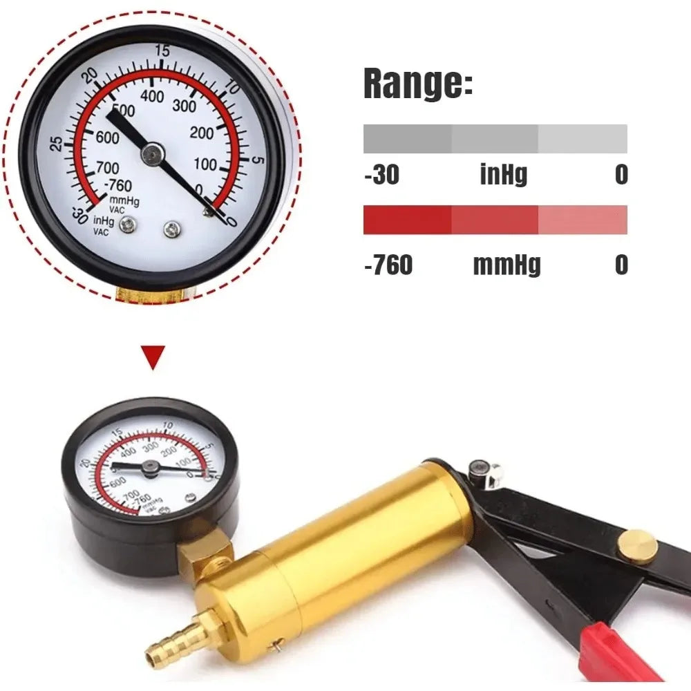 Hand Held  Brake Fluid  Bleeding Kit + Box