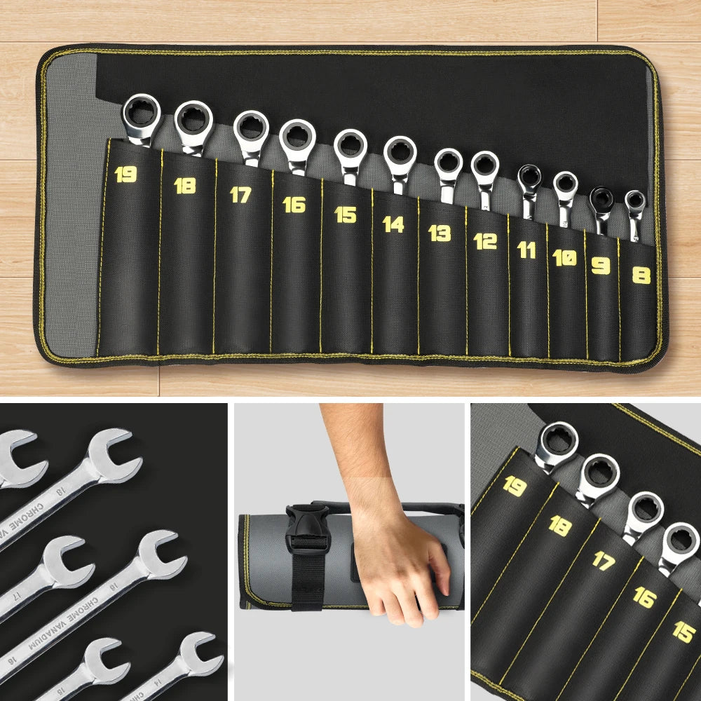 Tool Set Ratcheting Wrenches 22 PCS