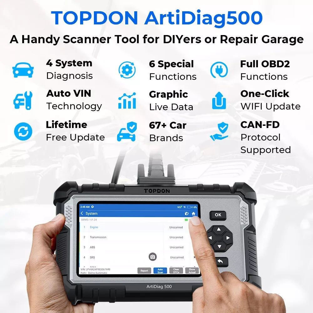 4 Systems OBD2 Diagnostic Scanner
