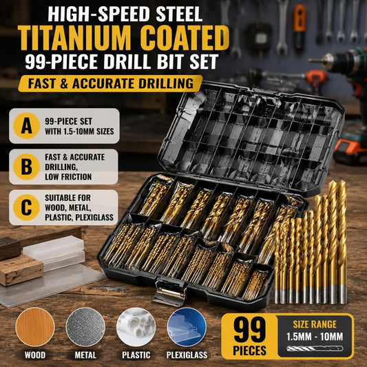 99Pcs Drill Bit Set