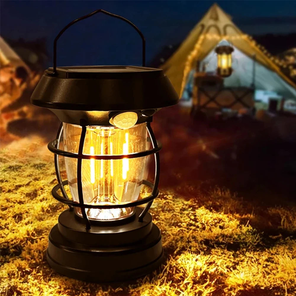 Solar Motion Sensor Lantern