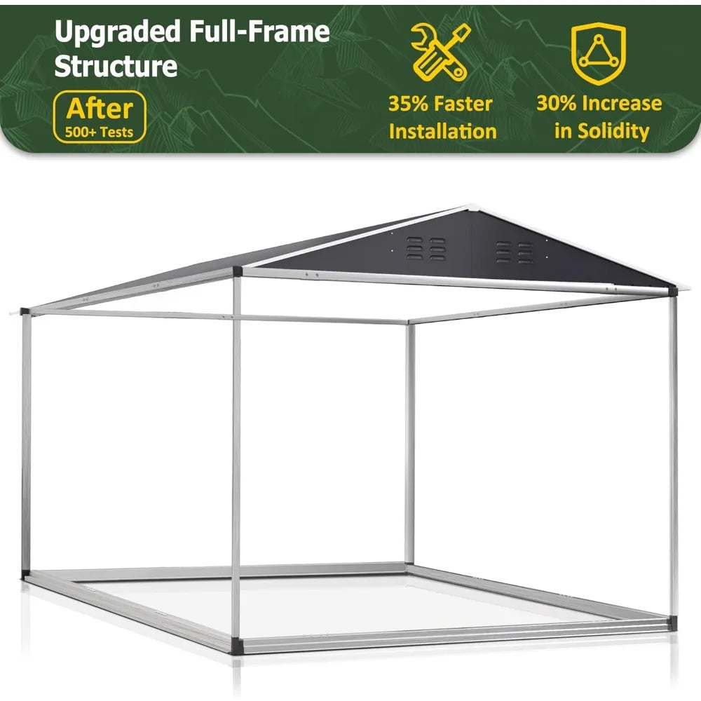 Outdoor Storage Shed, Lockable doors