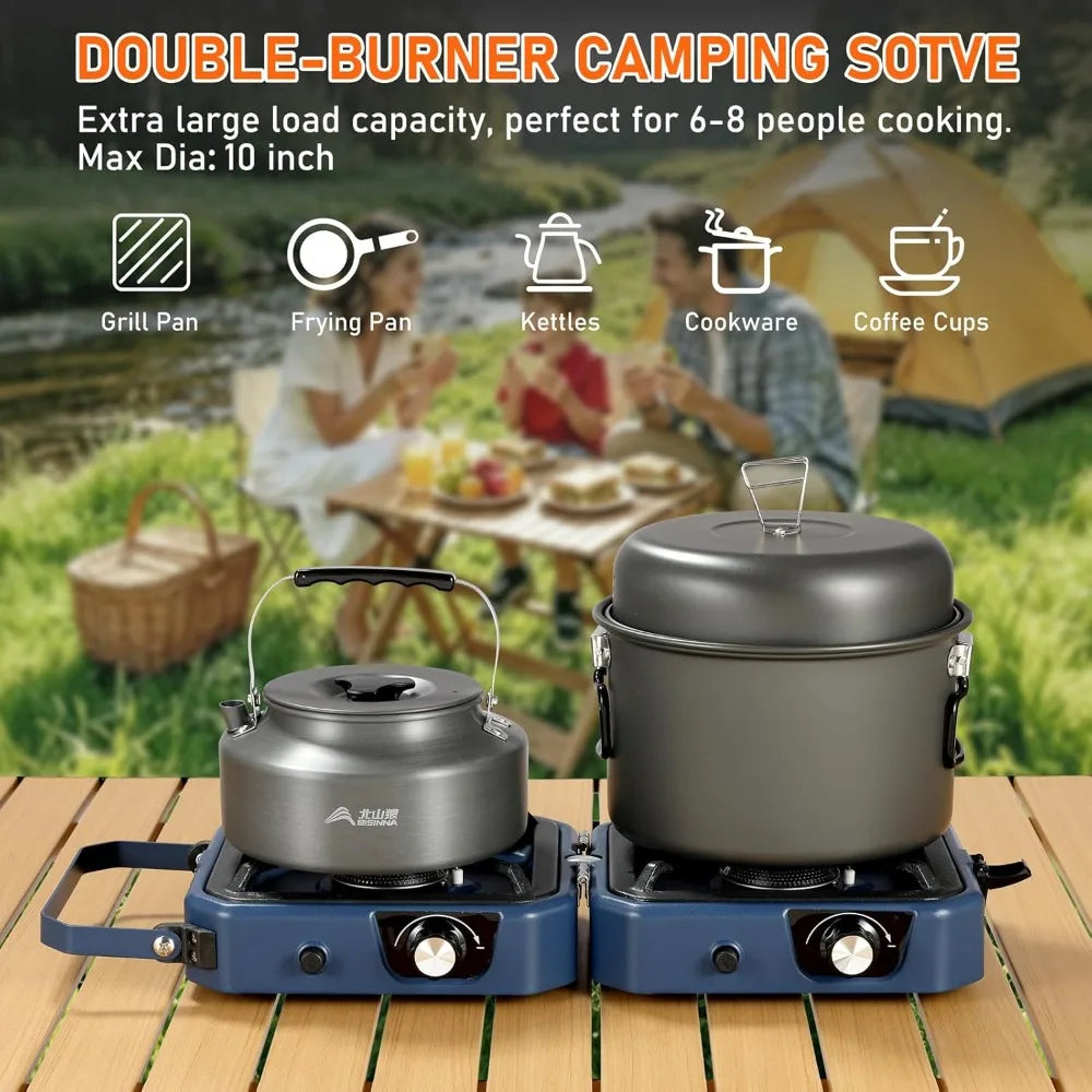 Portable Folding Camp Stove 24000BTU