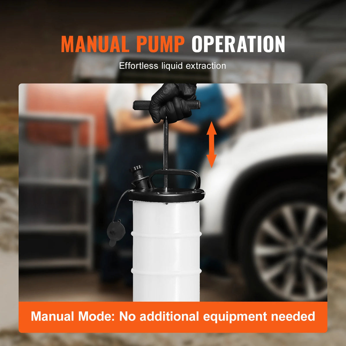 Hand-Operated Car Brake Oil Changer