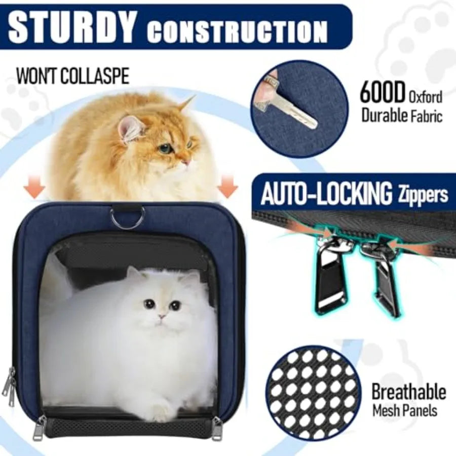 Soft, Collapsible Travel Pet Carry Bag