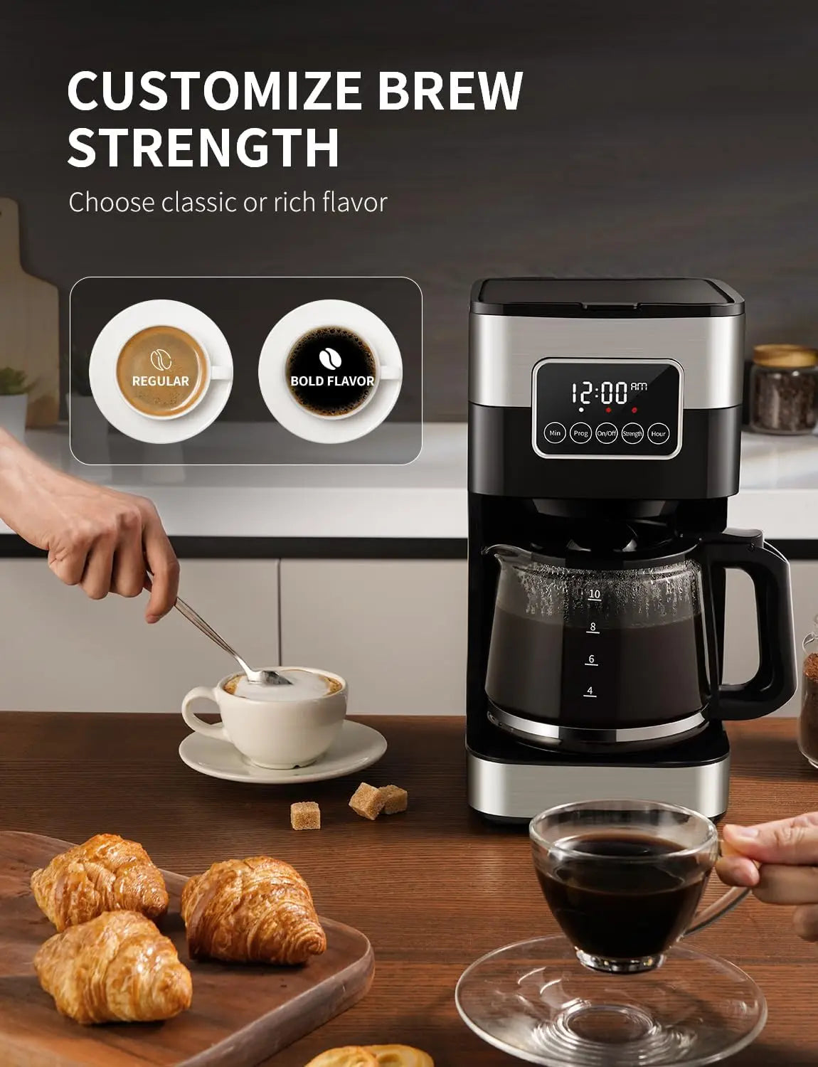 10-Cup Programmable Coffee Maker