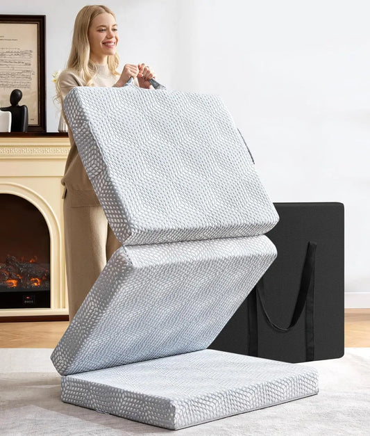 Memory Foam Folding Mattress 4 Inch