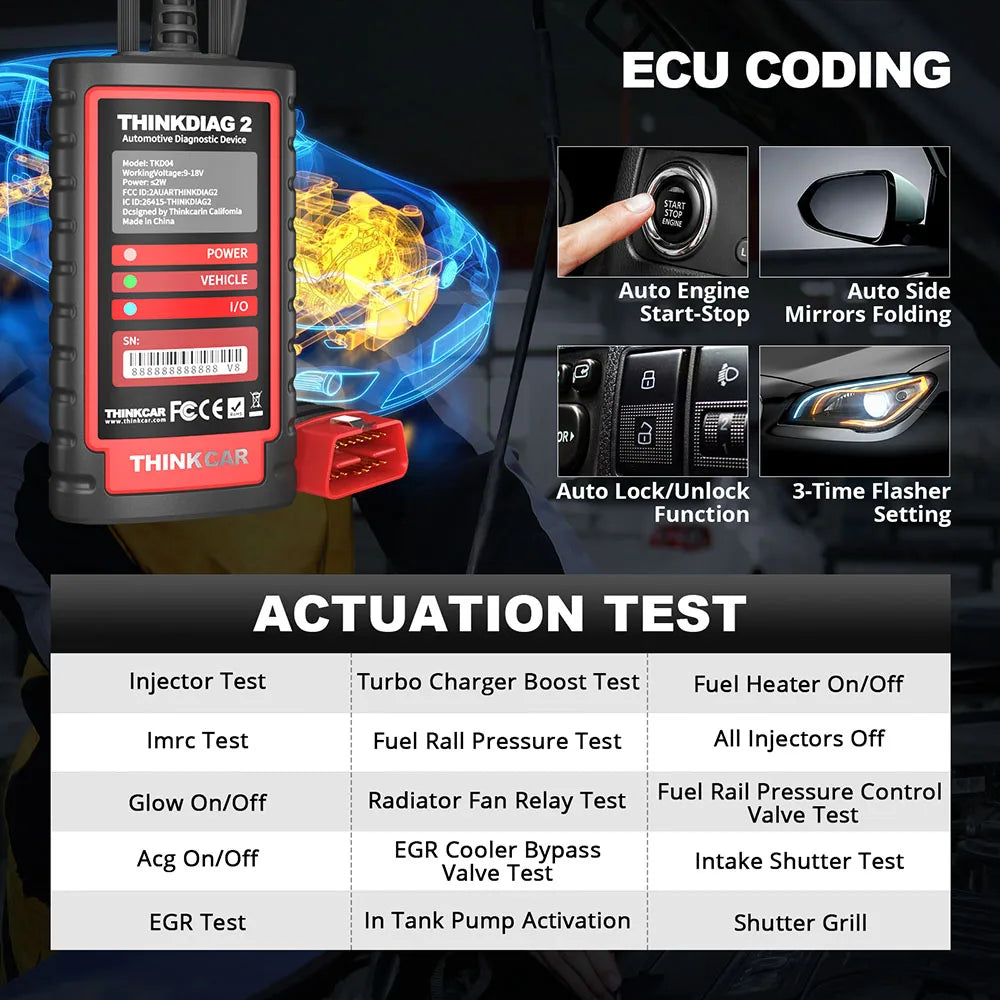 OBD2 Bidirectional Scan Tool