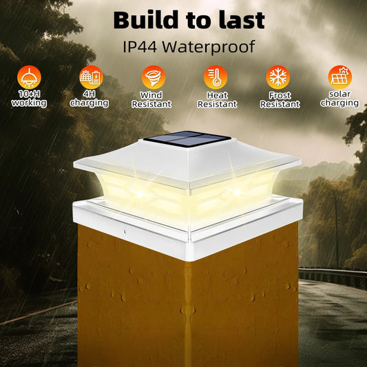 Solar Post Cap Light