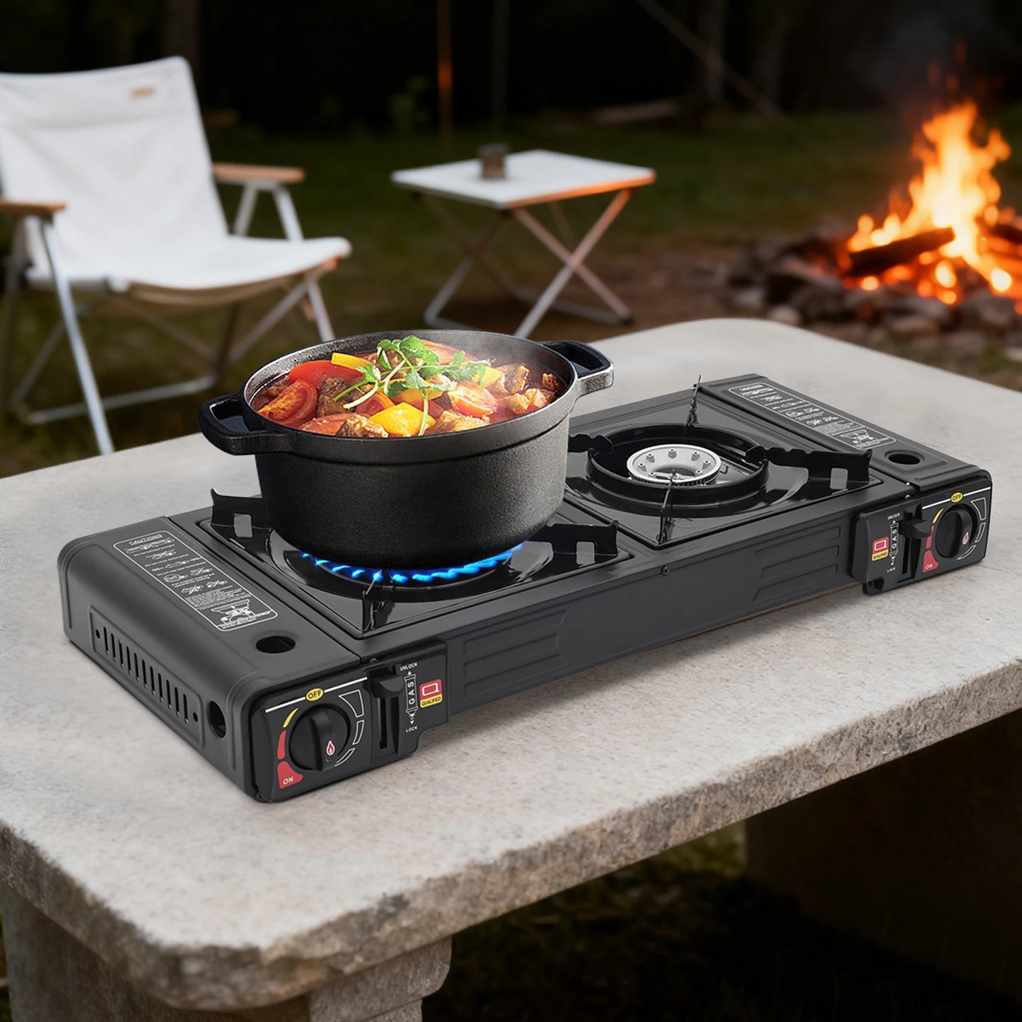 Camping Stove 2 Burner