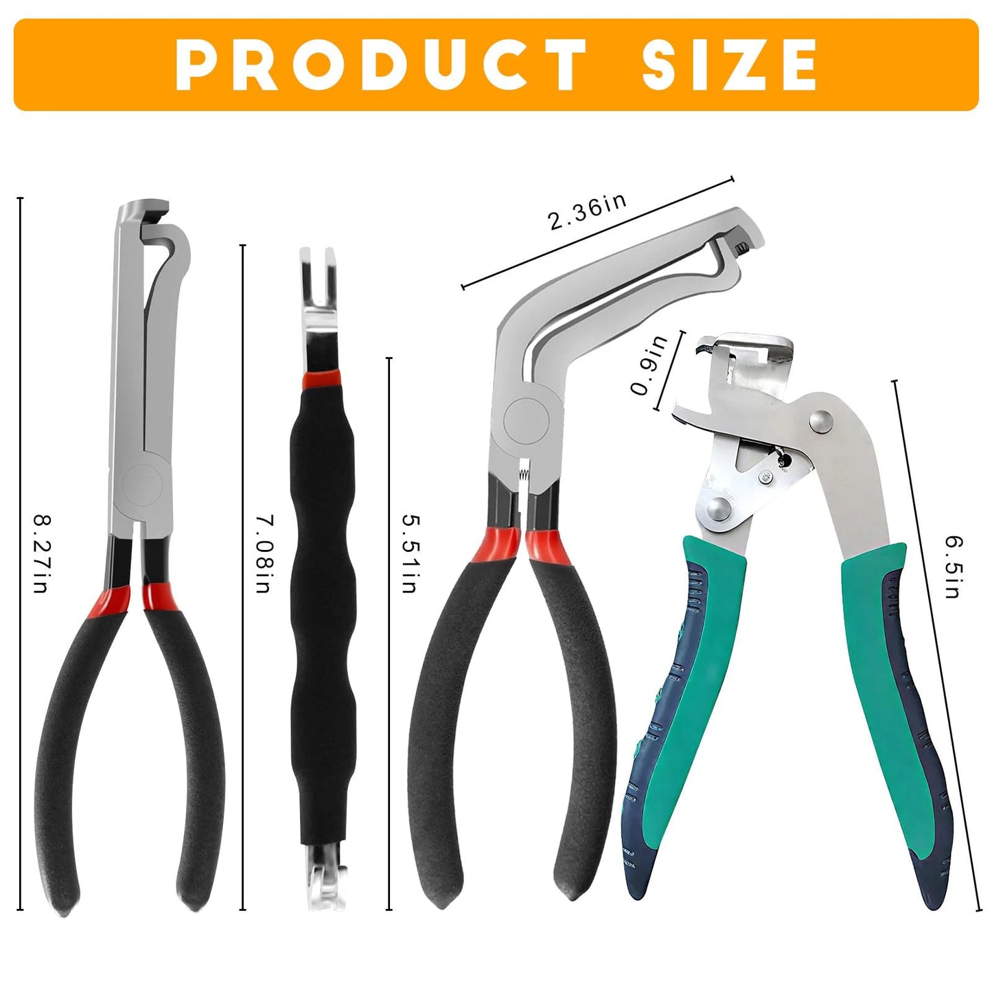 Car Clip Pliers(4PCS)