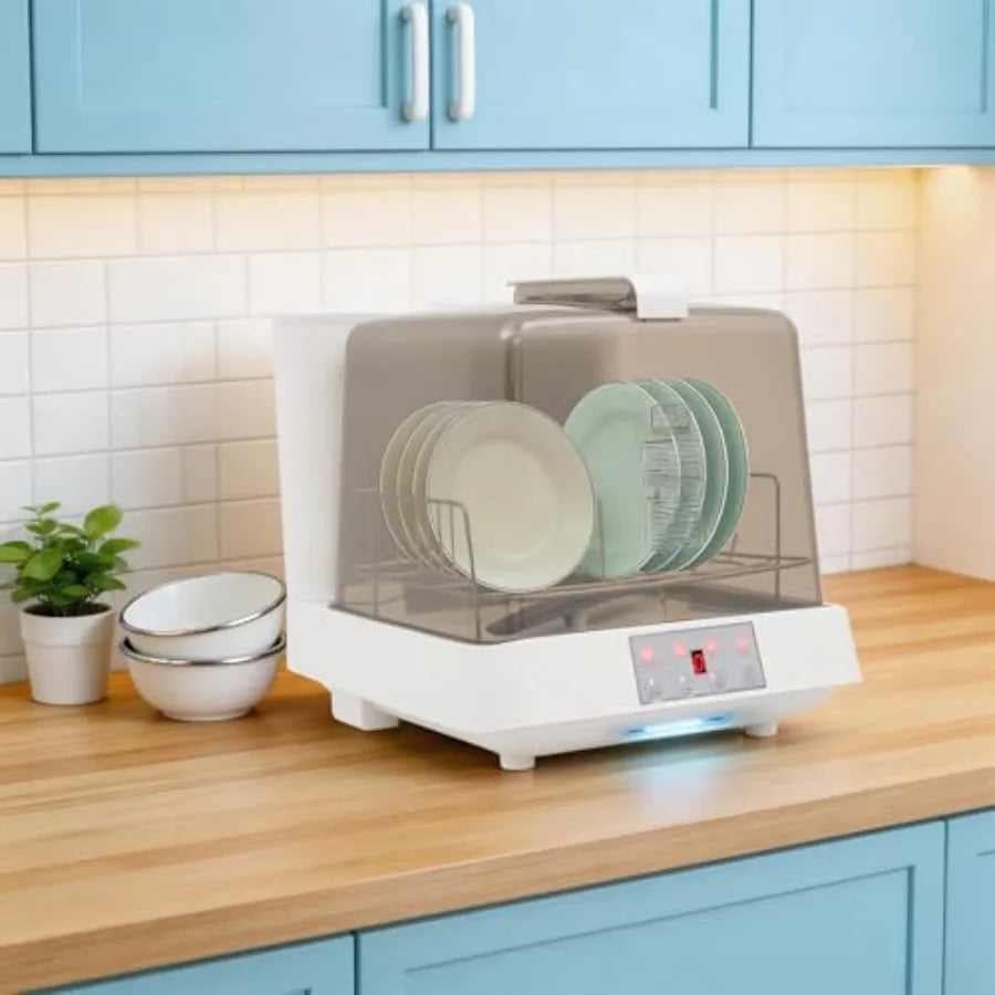 Countertop Dishwasher with 6L Built-in Water Tank