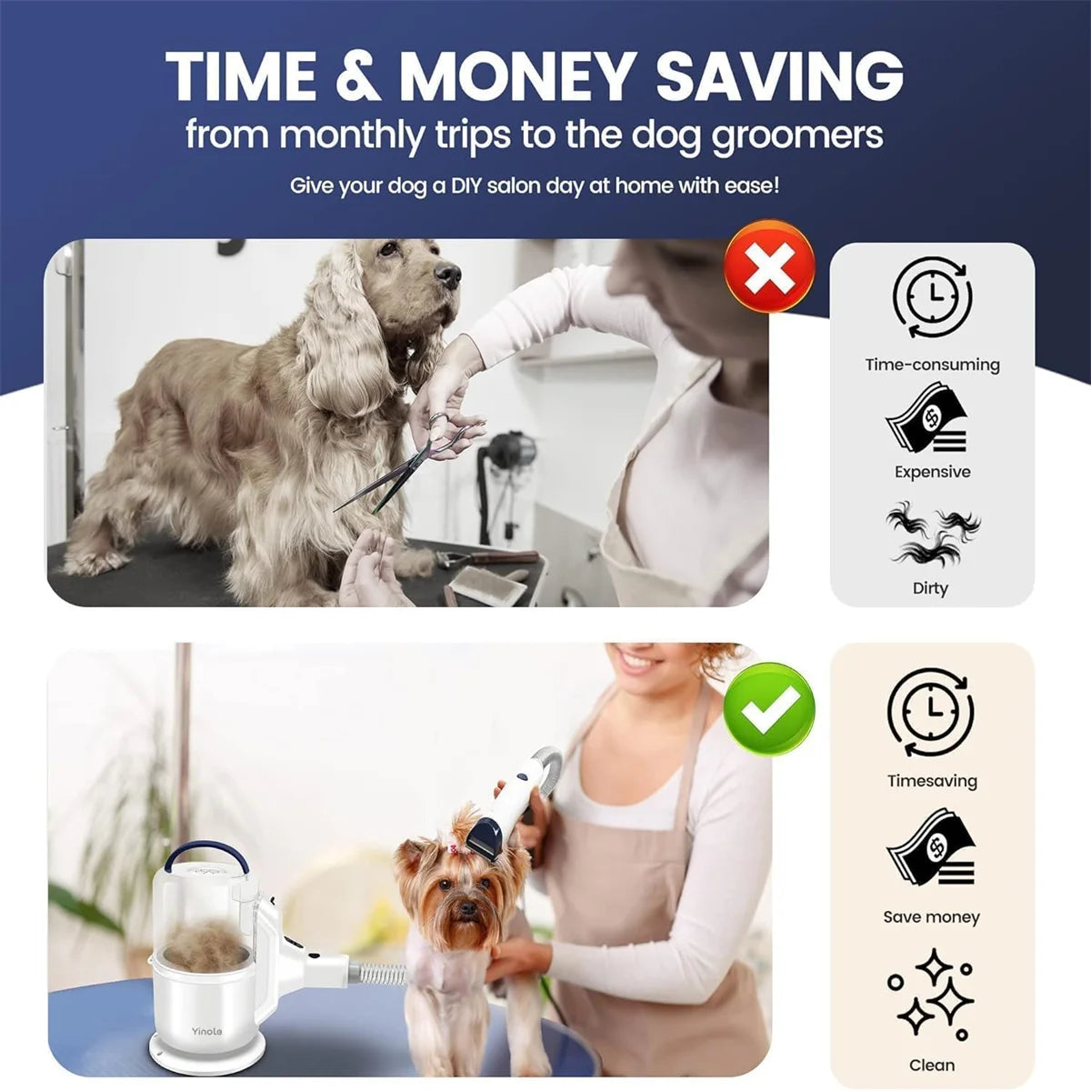 Pet Grooming Vacuum