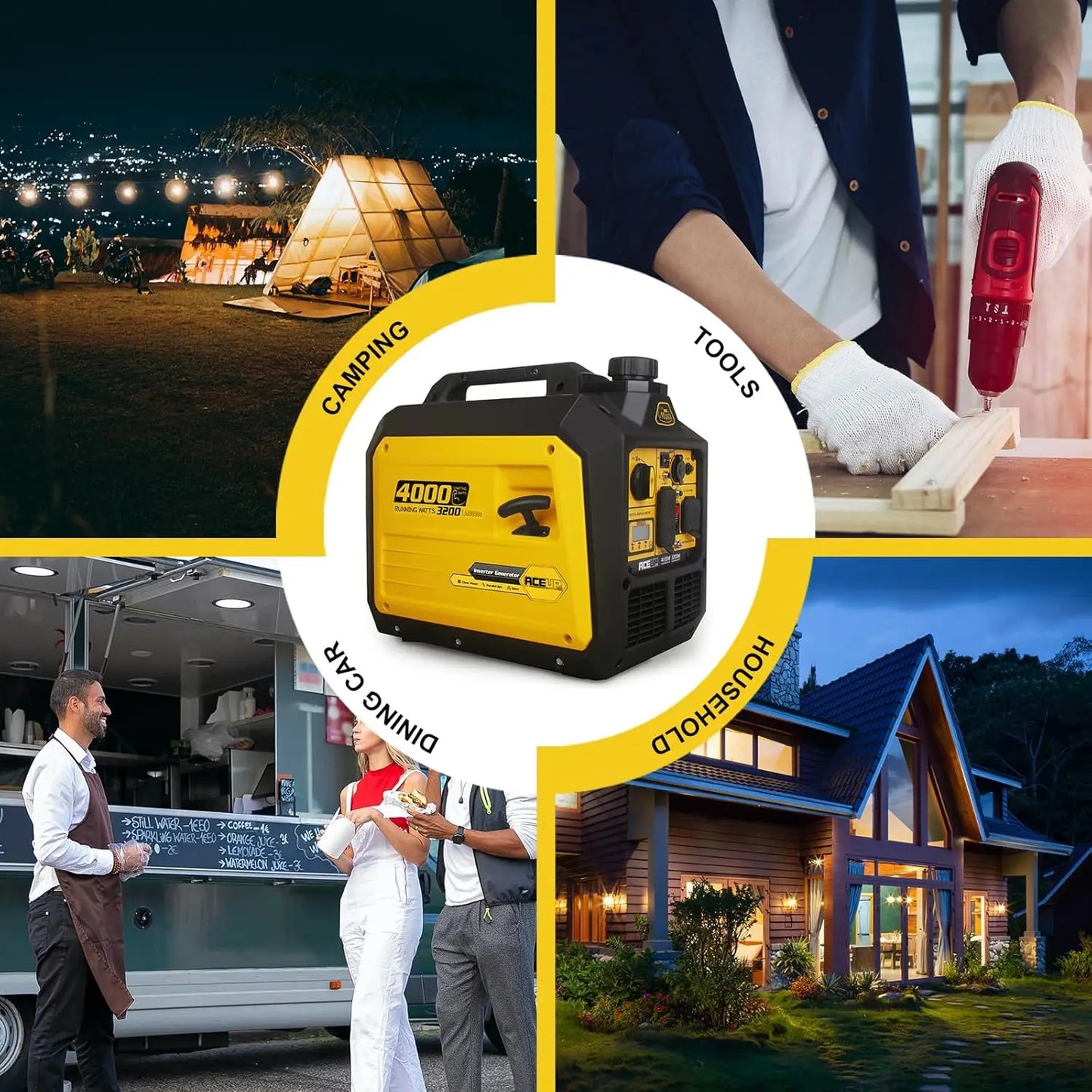 4000 Watt Portable Generator