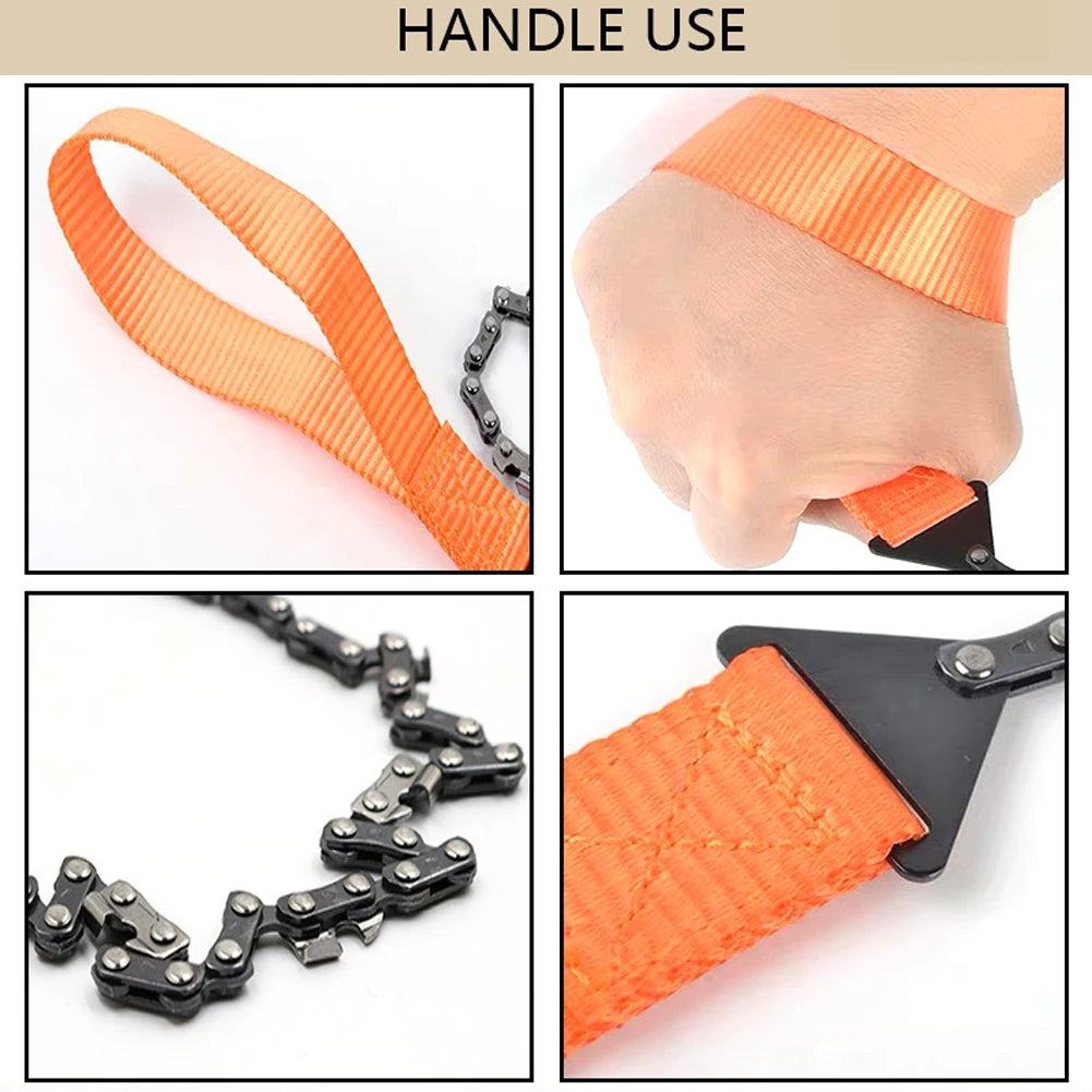 24 Inch Hand Rope Chain Saw