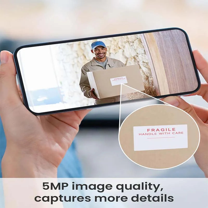 5MP wireless doorbell camera