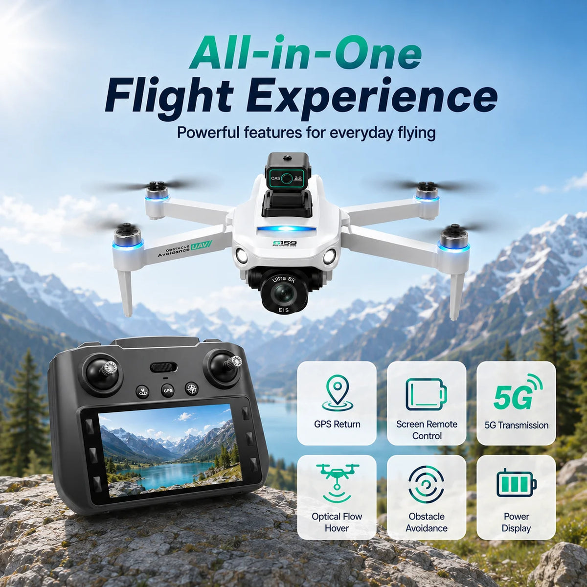 GPS Drone with 8K Camera