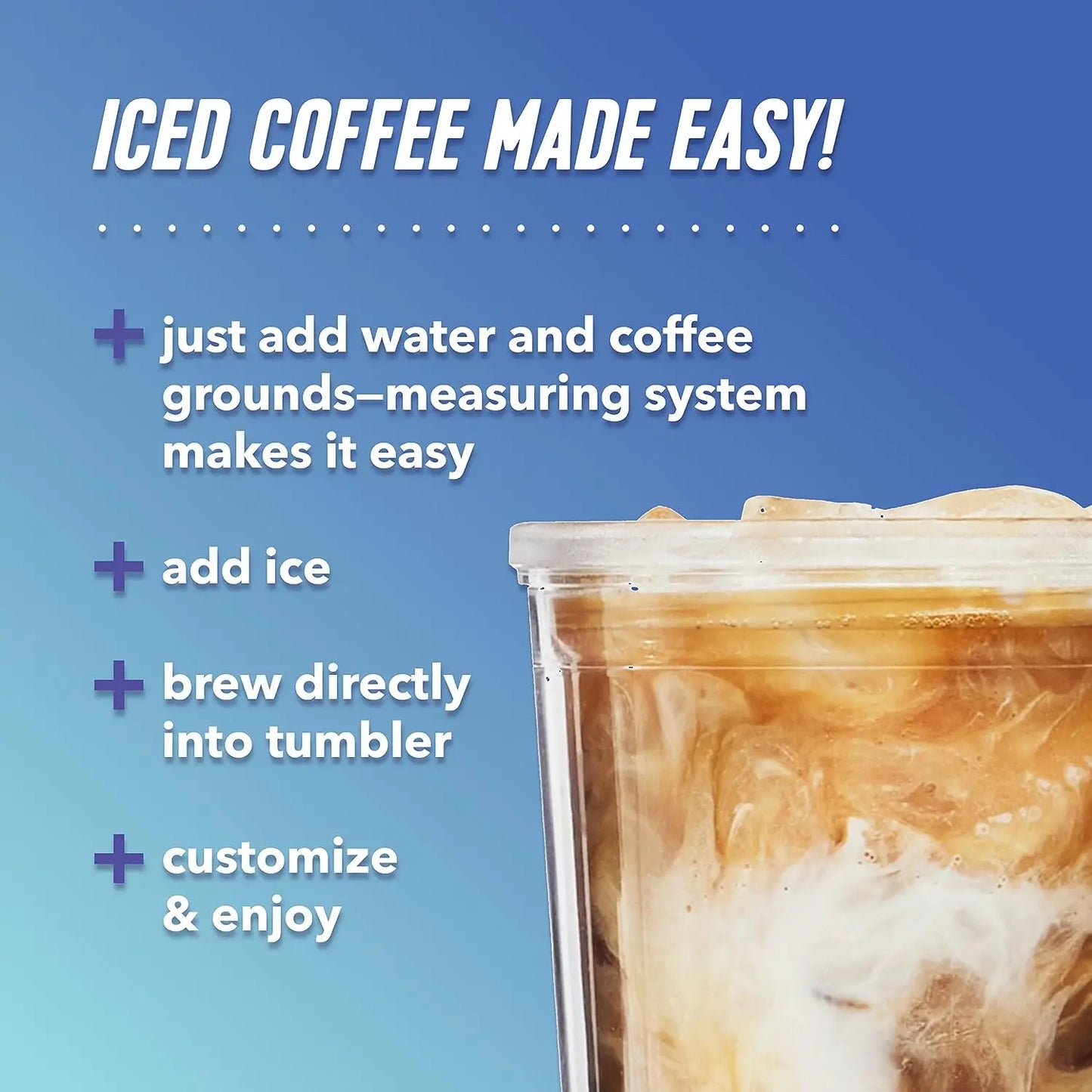Single Serve Iced Coffee Maker