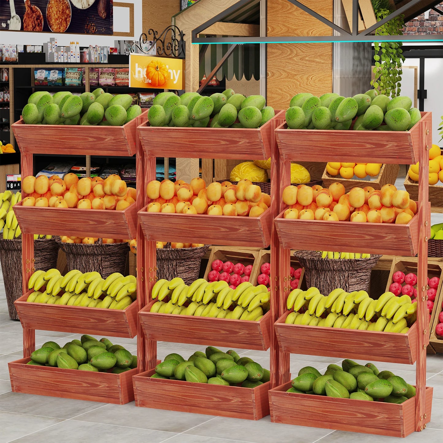 4 Tier Raised Garden Bed