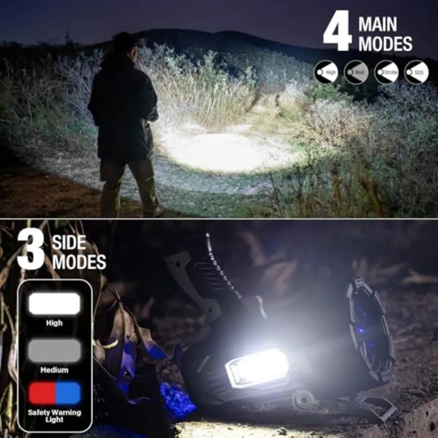 Rechargeable Spotlight 2000000 Lumens