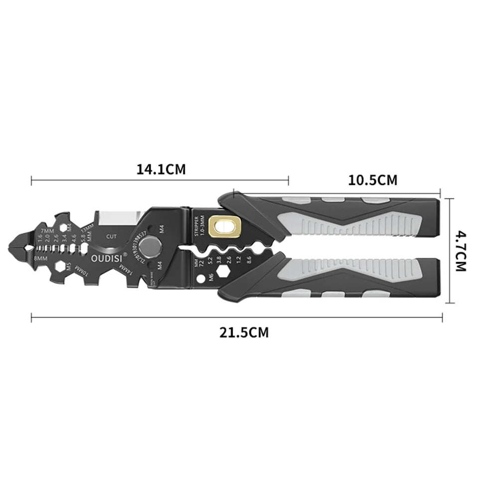 Cable Wire Stripper Crimper Pliers