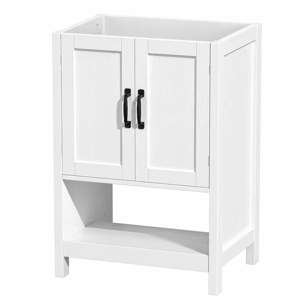 24" Freestanding Bathroom Vanity with Sink