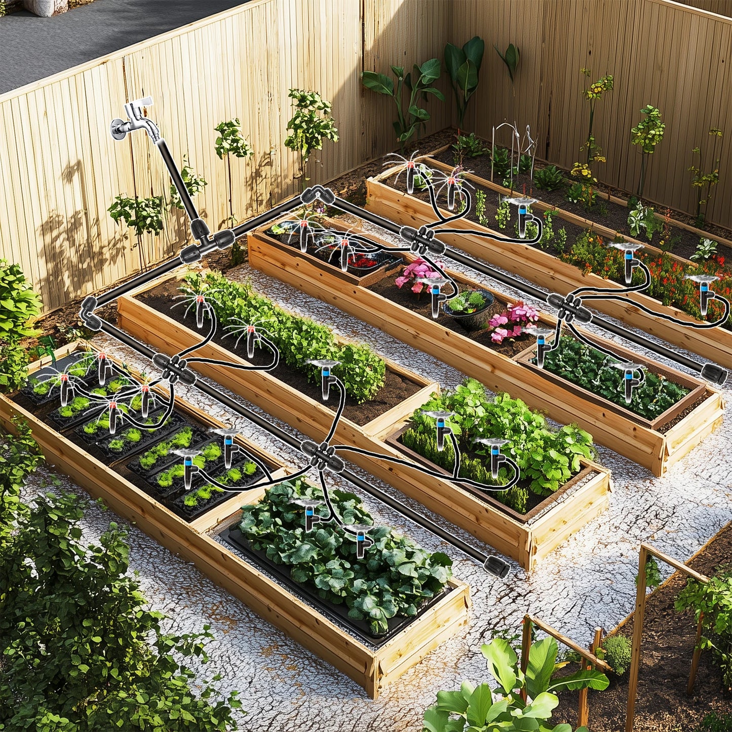 Drip Irrigation System Kit