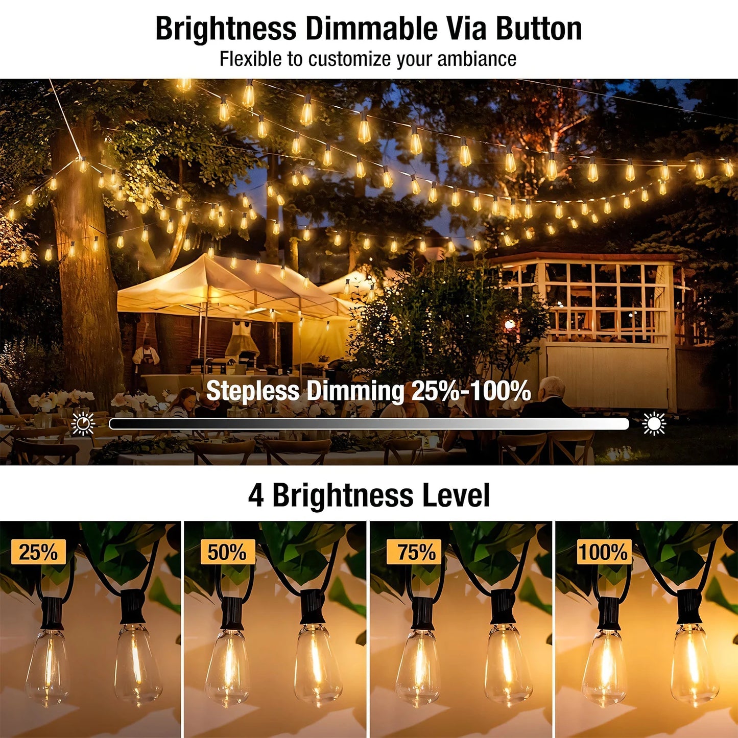 Solar String Lights 100FT