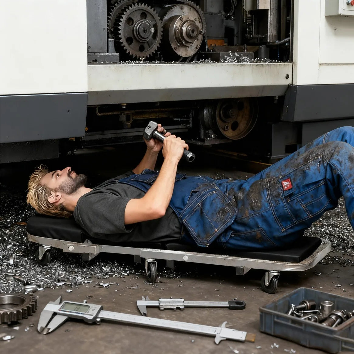 Adjustable Rolling Mechanics Seat/Creeper