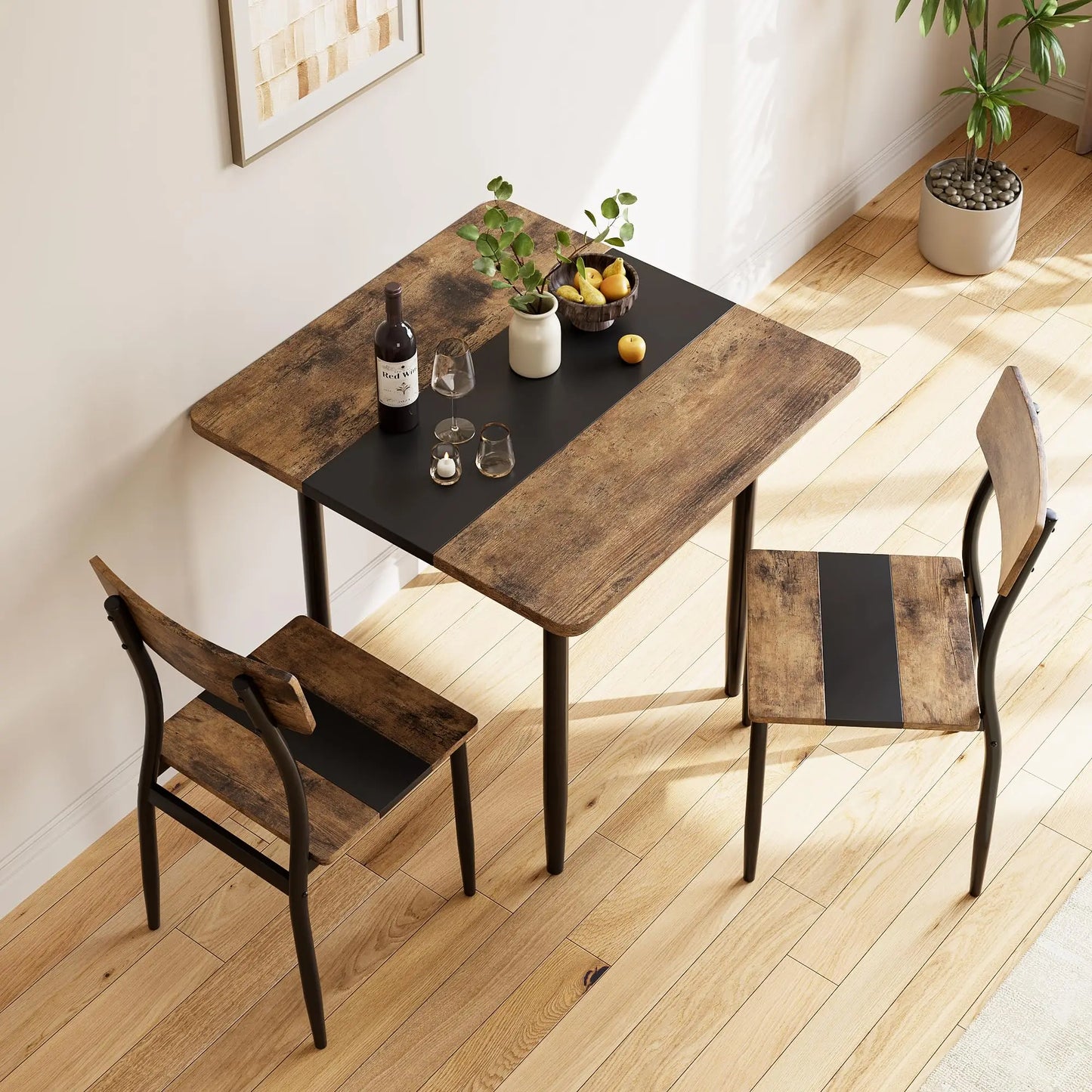 3-Piece Dining Table Set