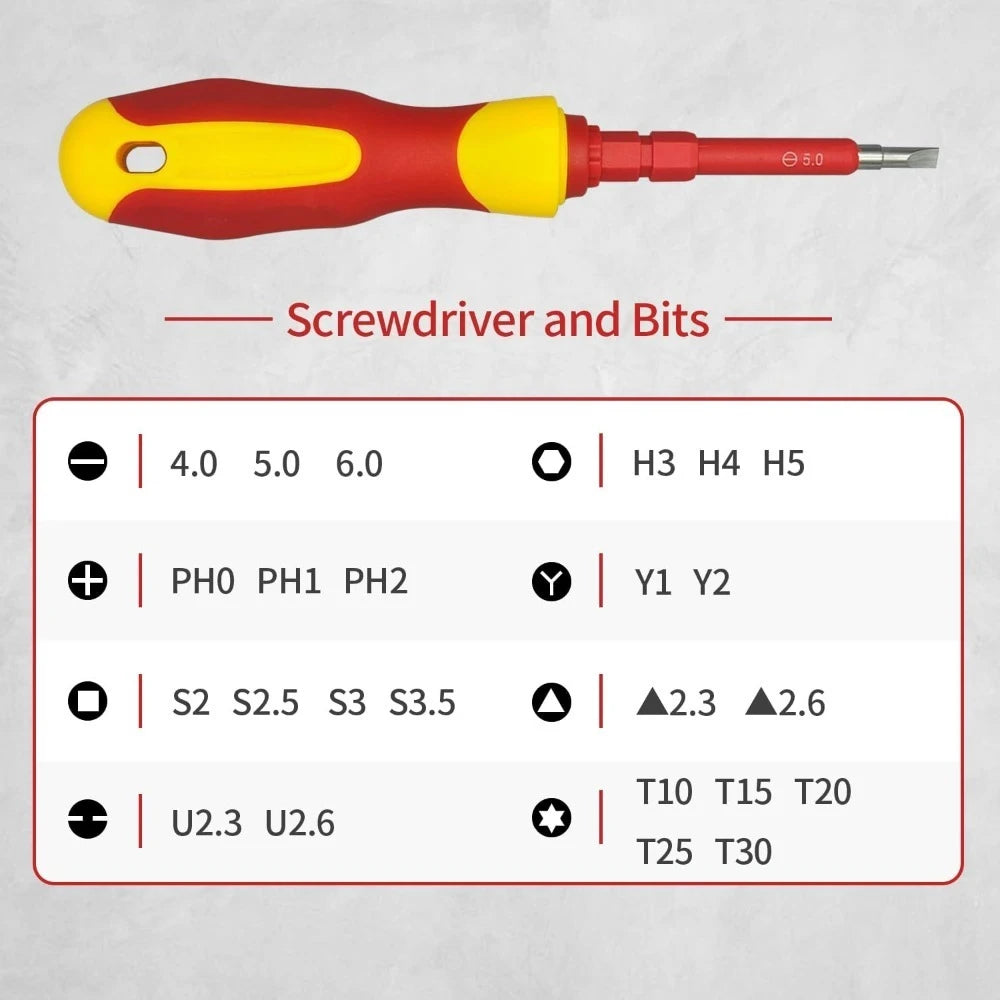 1000V Insulated Screwdriver Set