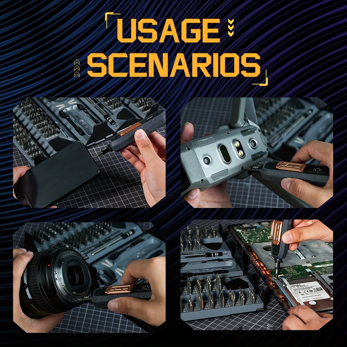 180 in 1 Precision Screwdriver Set Magnetic