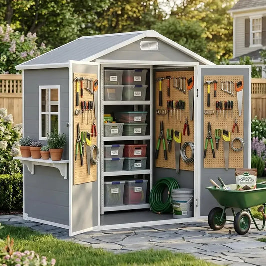 6x4 Outdoor Storage Shed