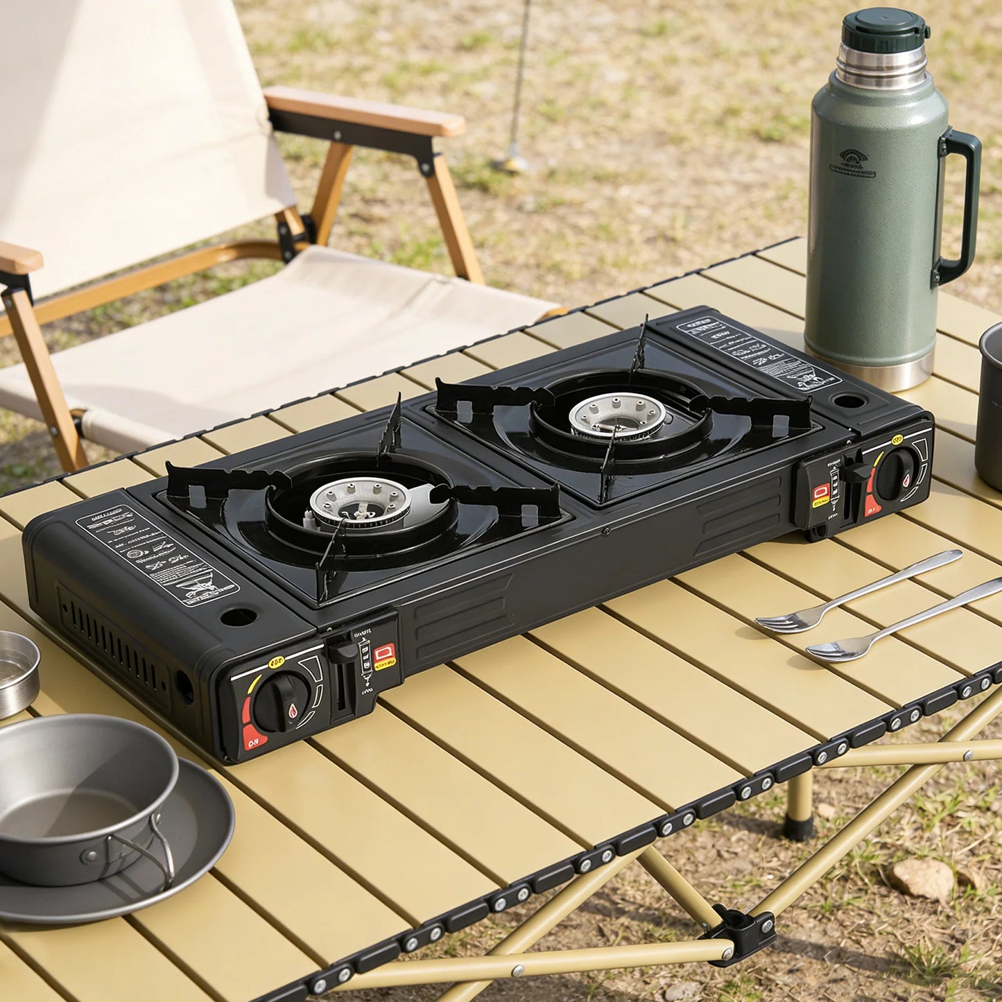 Camping Stove 2 Burner