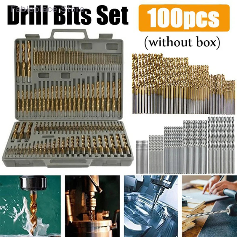 High Speed Steel Drill Bit Set