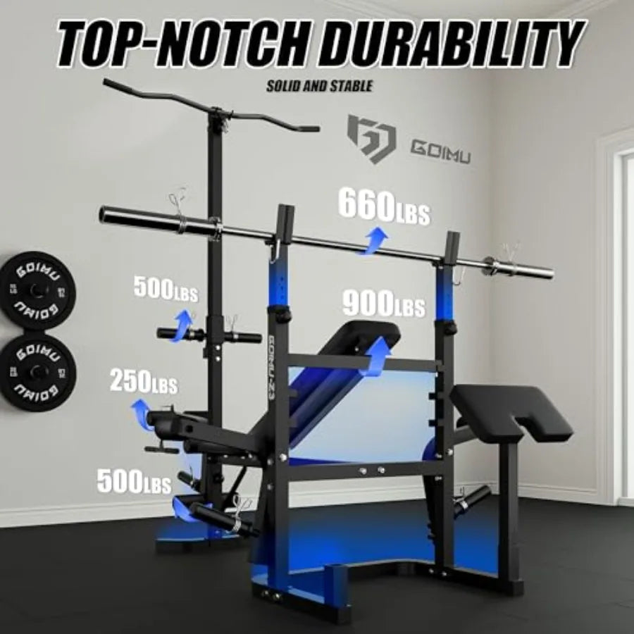 900LBS Weight Bench Set no Weights