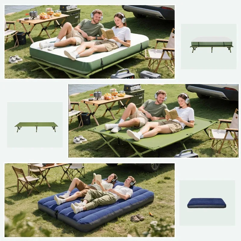 2 Person Camping Tent Cot
