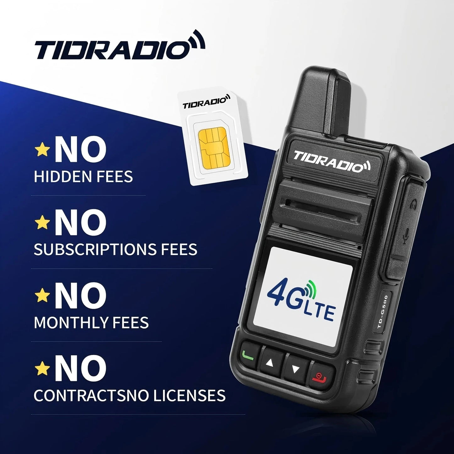 Long Range Walkie Talkie Global POC 5000KM