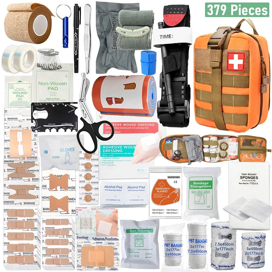 379pcs First Aid Kit