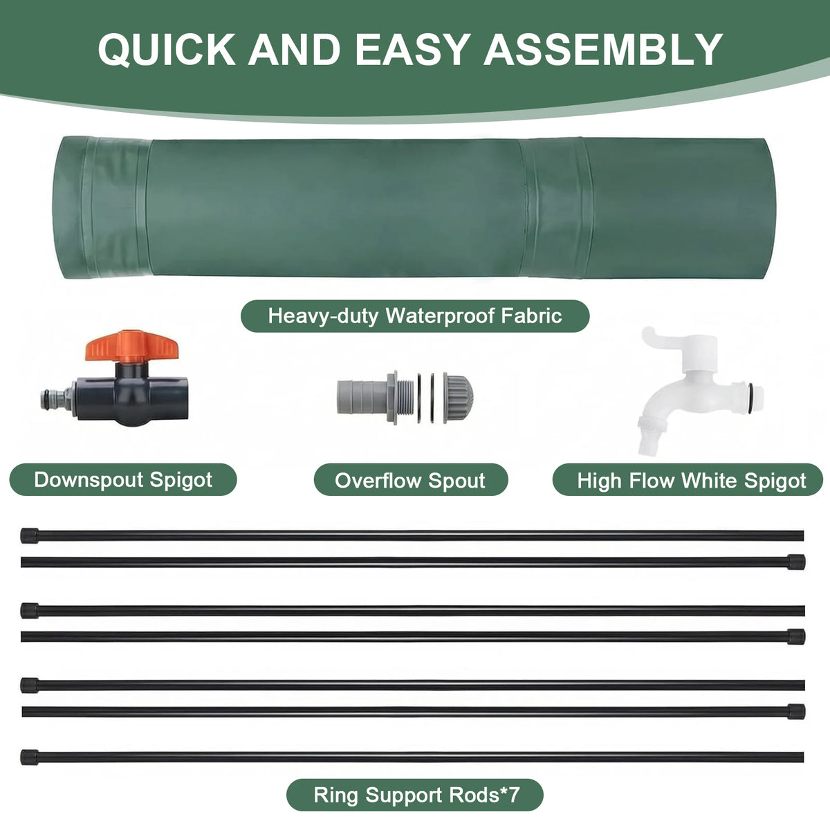 Collapsible Rain Barrel