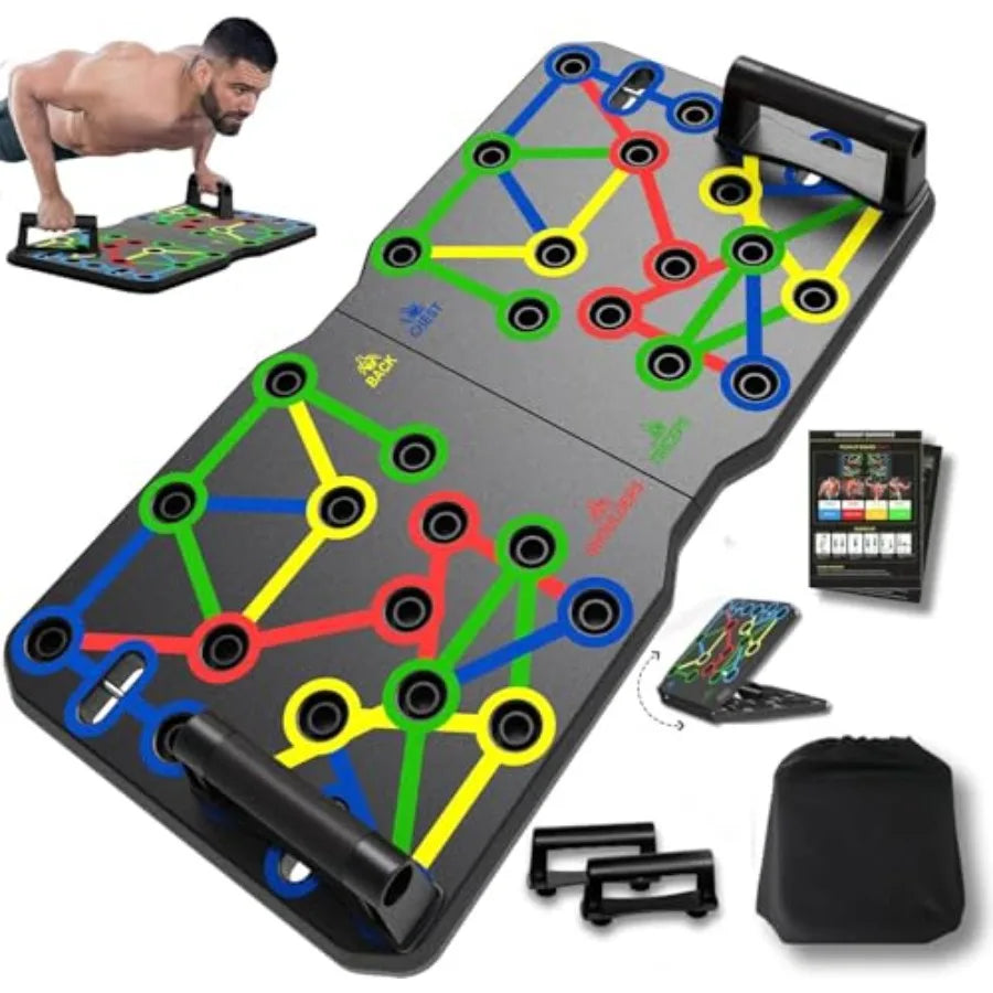 Push Up Board 26.2" x 13.8",  Workout Set