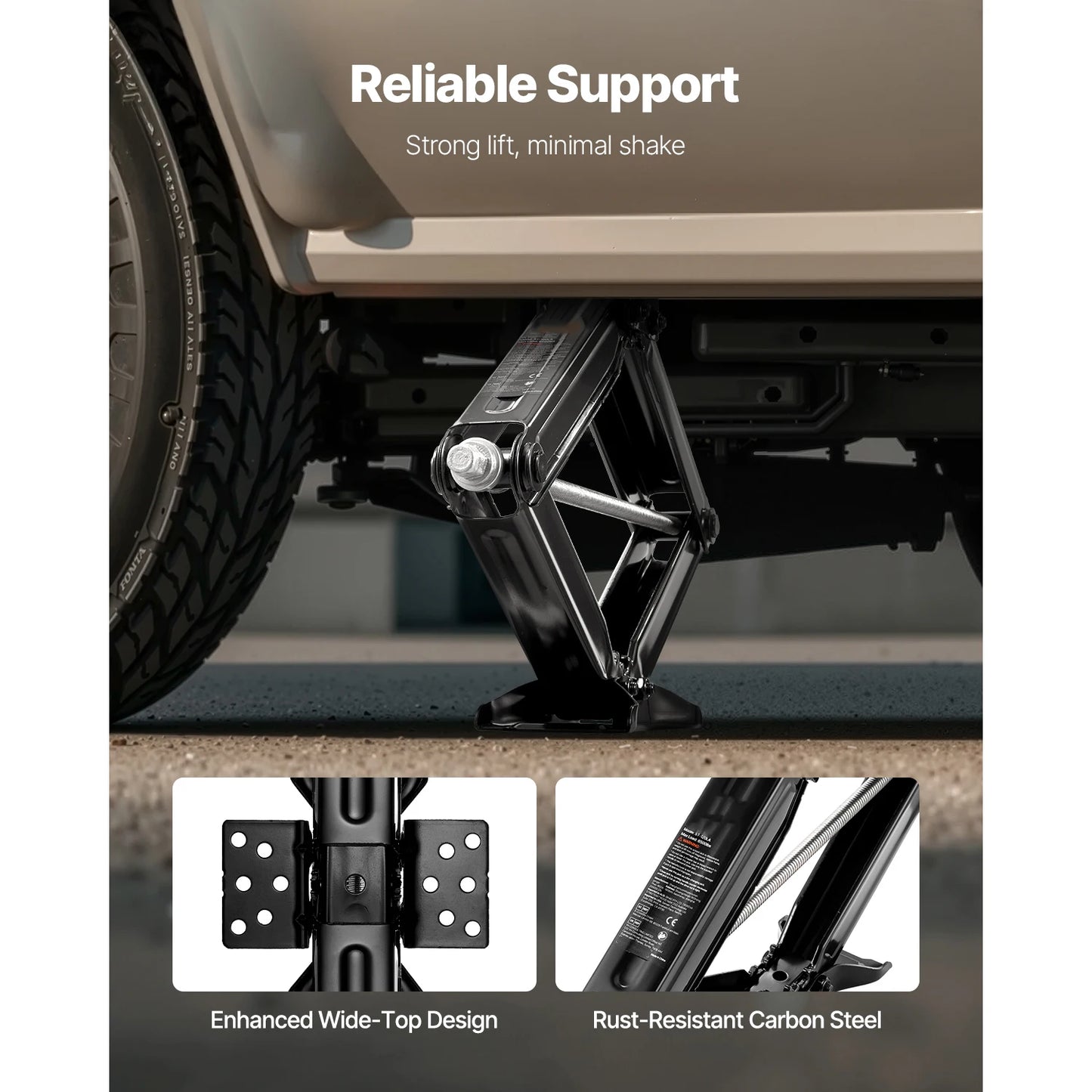 RV Stabilizer Leveling Scissor Jacks, Set of 4