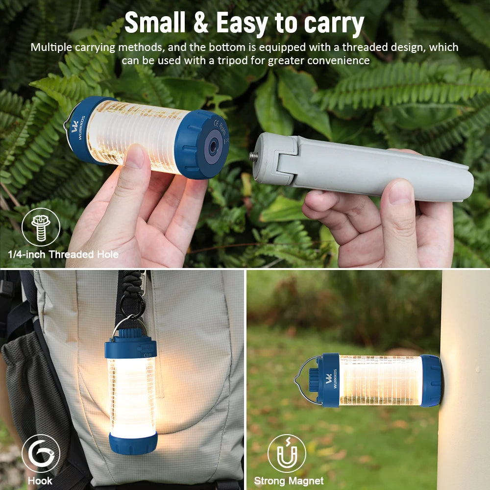 360° Flashlight 550 Lumens  Rechargeable